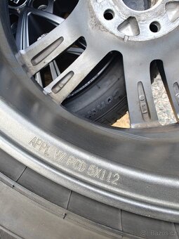 R17 Zimní alu sada SEAT 5x112 s pneumatikami - 8