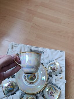 Porcelánová starožitná sada nádobí - 8