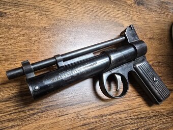 Vzácná vzduchovka pistole WEBLEY - 8