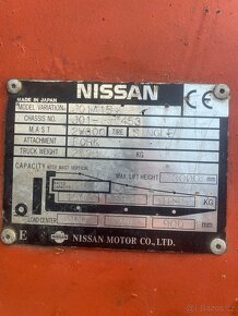 Nissan 1,5t LPG - 8
