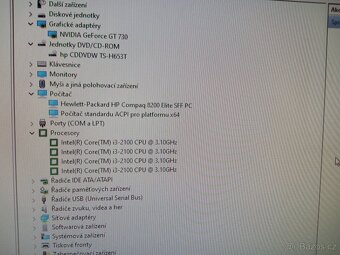 HP Compaq 8200 Intel i3 3.10Ghz 8GBRAM 2GBVRAM - 8