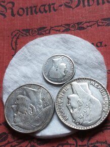 STŘÍBRNÝ 20+10 FRANC+ 50CENT - 8