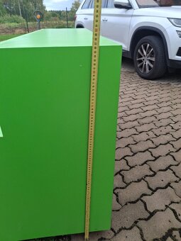 Dřevěný regál policový - 8