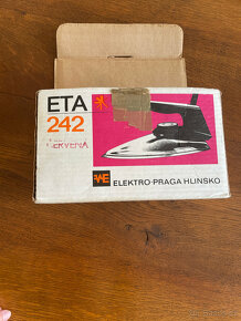 Stará žehlička ETA 242 retro - 8
