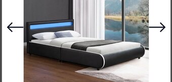 Postel 90x200, postel 140x200, postel 180x200 - 8