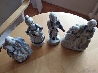 Prodám 4ks porcelánových figurek - 8