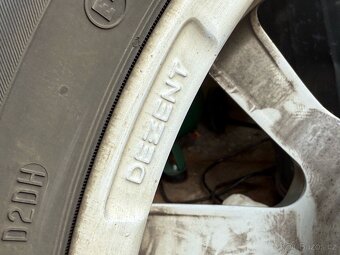 Alu kola Dezent 4x108 R17 - 215/60/17 Continental - 8