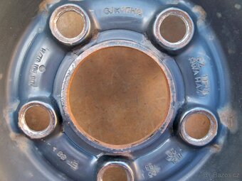 2x Disky Škoda Octavia I 5x100 6Jx15 ET38: Cena za dva disky - 8