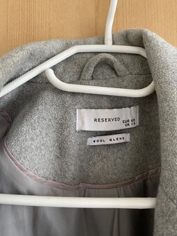 Vlněný kabát Reserved - 8
