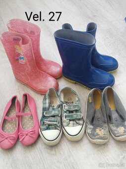 Dětské boty různé velikosti - 8