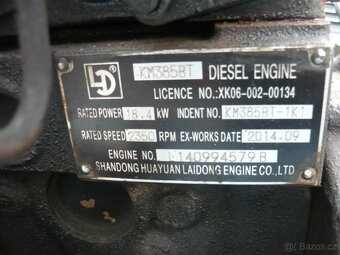 ČÍNSKÝ MOTOR LAIDONG - 3 válec - 8