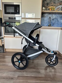 Kocarek Thule urban glide 2 + korbicka + prislusenstvi - 8