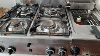 Prodám gastro vybavení ,dřez,plyn.sporák..a 2 fritézy. - 8