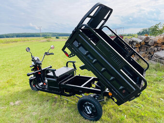 Pracovní tříkolka Leramotors G1, 1000W, cerna - 8
