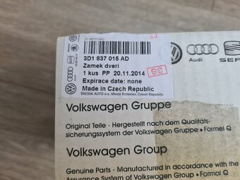 NOVÝ Zámek dveří řidiče Octavia, Fabia - ORIGINÁL - 8