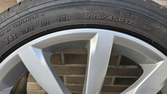 Originál ALU kola VW Golf 7 - VII, VW Sportsvan 7 VII letní - 8