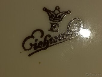 Porcelánový servis EICHWALD a Broušené skleničky - 8
