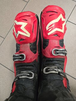 Motokrosové boty Alpinestrars Tech 10 velikost 43 - 8