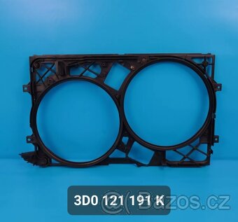 VW Phaeton 3D - sahara, větrák chladiče - 8