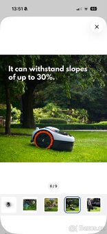 Prodám robotickou sekačku SEGWAY Navimow i105e - 8