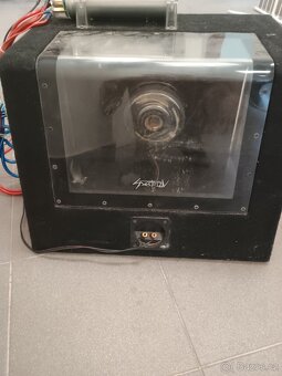 Subwoofer + Kapacitor + zesilovač - 8