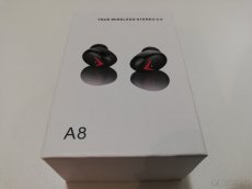 Bezdrátová sluchátka A8 s pouzdrem 2200mAh, záruka 24 měsíců - 8