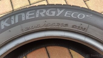 Letní pneumatiky HANKOOK 205/55 R16 zánovní 95% DOT 23 - 8