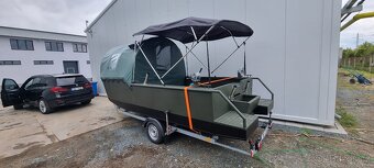 Hlinikova rybarska lod + vozik - 8
