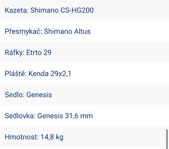 Genesis · Impact 4.0 29" horské kolo - 8