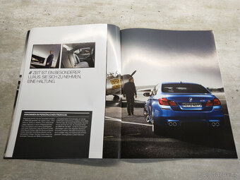 Prospekt BMW M5 F10 (2012), 46 str., motor 4,4 V8 412 kW 680 - 8