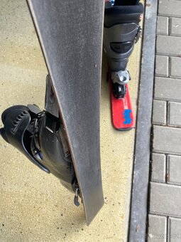 Dětské lyže + lyžáky - 8