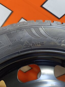 Kompletní kola Peugeot/Opel zimní pneu 195/55 R16 - 8