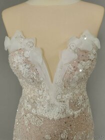 Luxusní nenošené svatební šaty, Aneis, S/M - 38/40 EU - 8