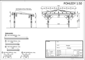 Přístřešek 5,8 x 2,98 x 2,5m - 8
