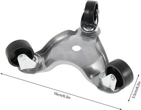 stěhovací podložky, transportní vozíky, 5-dílná sada sada - 8