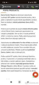 Prodám vzduchovku Gamo - 8