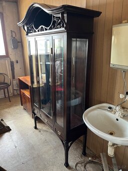 Secesní vitrína skleník - 8