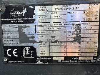 VZV DOOSAN D30S-5 - 8