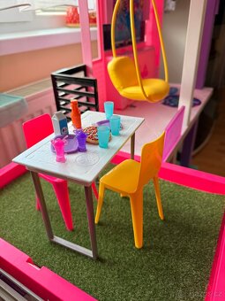 BARBIE VELKÝ DREAMHOUSE DELUXE dům vila s výtahem, bazén - 8