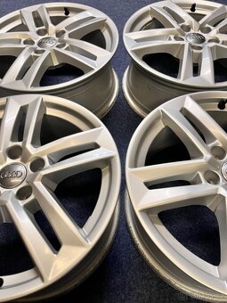 5x112 R17 originál alu disky Audi A4 - TOP STAV - 8