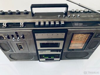 Radiomagnetofon/ ghettoblaster RFT SKR 501, rok 1981 - 8