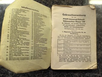 Pfaff 130 – legendární německý stroj (rovnosteh + cik-cak) - 8