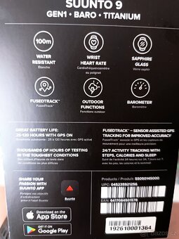 Suunto 9 Báro sapphire - 8