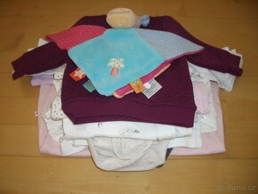 Komplet oblečení pro miminko holčičku v.50-56 TOP stav - 8