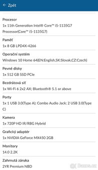 Notebook LENOVO Yoga Slim 7 Pro Vymena za Macbook - 8