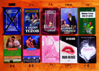 Romány, beletria, romantické, historické, detské knihy - 8