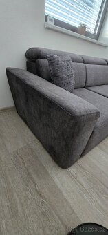 Sedací souprava šedá - 8