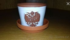 hmoždíře, váhy, svícny, porcelán, stará keramika - mix věcí - 8