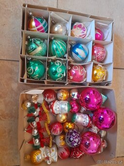 Prodam staré retro  vánoční výzdoby - 8