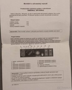 Profesionální výstražný sistém s mikrofonem sirénou CJB - 10 - 8